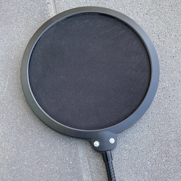Microphone Pop Filter Mask Shield vocal recording podcast accessory voice sound - Picture 9 of 12